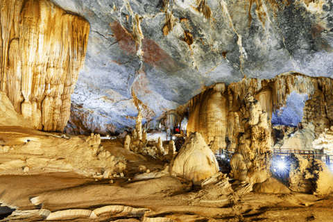 Phong Nha Cave & Paradise Cave: Guided Tour Boat & Explore Group Tour with Drop-Off in Hue