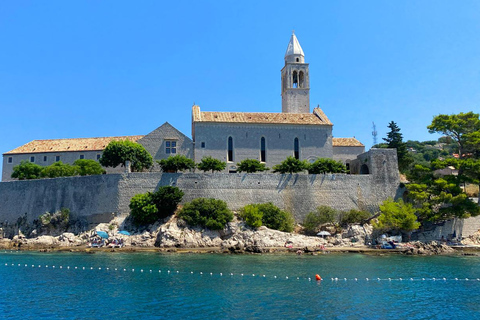 من دوبروفنيك: جولة بالقارب من دوبروفنيك: جولة على متن قارب &quot;هوب أون هوب أوف&quot; في جزر إيلافيتي