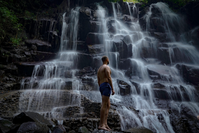 Ubud: Waterfalls & Temple with Rice Terrace Small-Group Tour Small Group Tour with Hotel Transfer (Tickets Excluded)