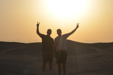 Hurghada Quad & ATV Ride with Camel, Desert Vibes & Sea View Sunset Ride with Stargazing, Camel, Dinner & Show