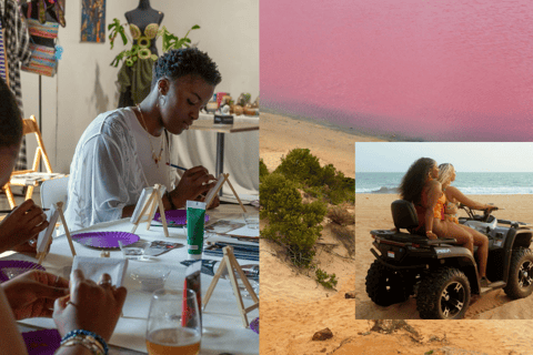 Lac Rose: Traditional Art Workshop, ATV Tour Around Lac Rose