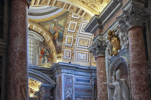Rome: St. Peter’s Basilica & Underground Tombs Tour Group Tour in French