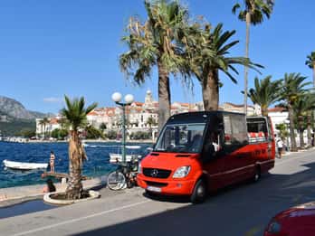Desde la ciudad de Korcula: tour de medio día de vino local y visitas turísticas