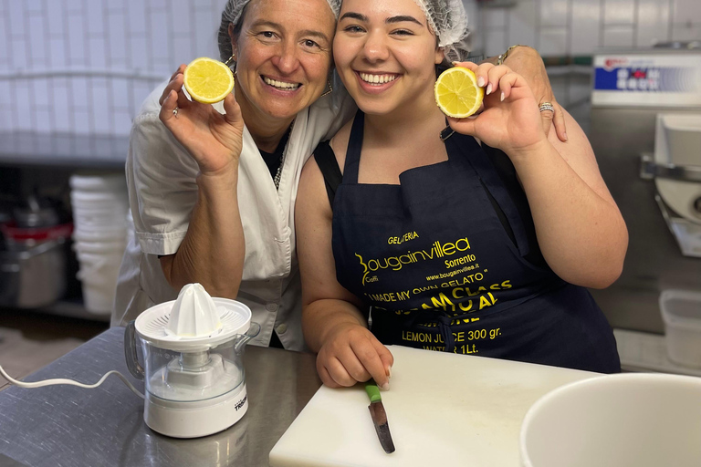 Sorrento : Gelato-Making Class with Tasting and Recipes