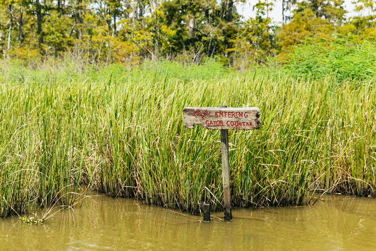 Nowy Orlean: Wycieczka po zatoce w Parku Narodowym Jean LafitteNowy Orlean: Bayou Tour w Parku Narodowym Jean Lafitte