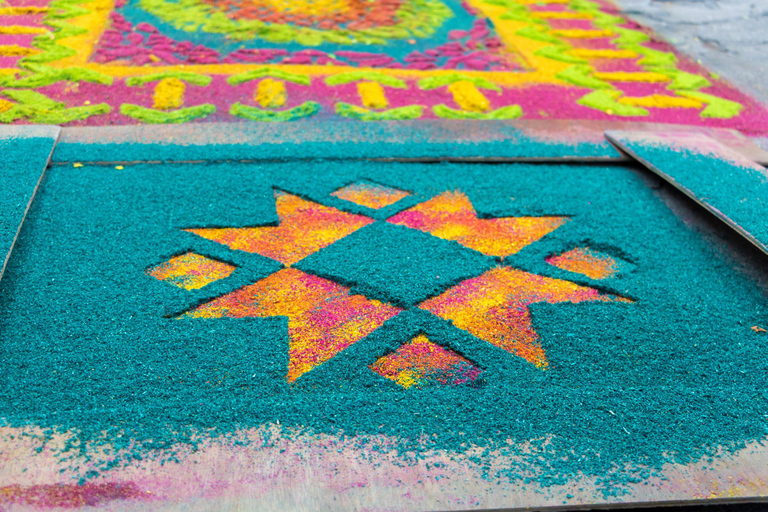 Antigua: Sawdust Carpet Workshop Exclusive Holy Tuesday Sawdust Carpet Workshop