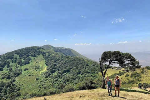 نيروبي: جولة مشي طويلة في تلال نغونغ مع مغامرة الانزلاق بالحبلNairobi: Ngong Hills Guided Hike with Zipline Adventure