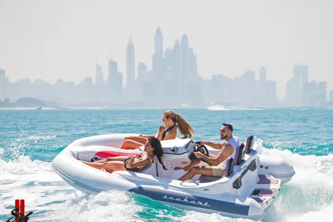 Dubai: Private Self-Drive SeaKart Jet Ski Bootstour