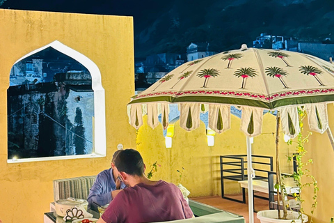 Jaipur: Amer Fort Rooftop Cooking Class with Dinner