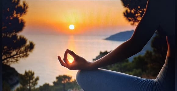 Monolithos: Yoga & Sunset