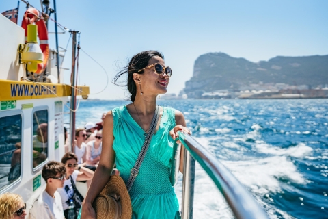 Desde Málaga: tour en barco turístico por Gibraltar y delfinesDesde Estepona