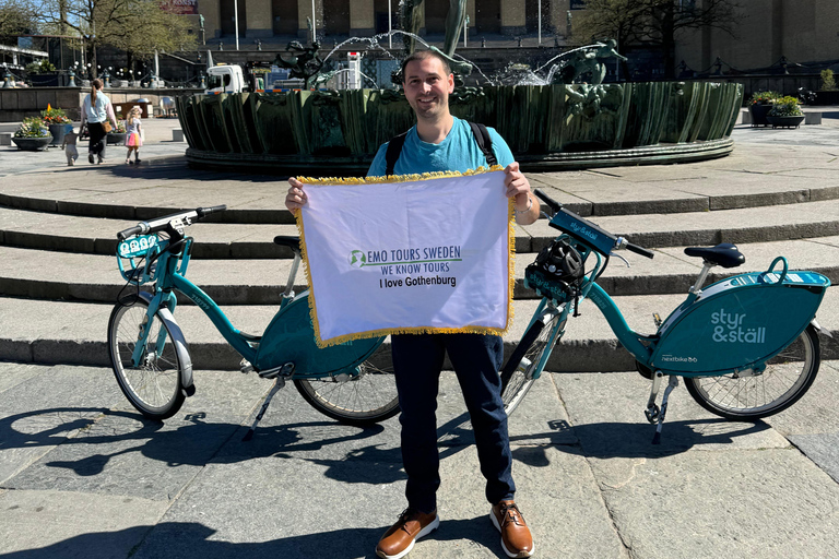 Göteborg : Tour de ville à vélo avec transfertGöteborg: visite à vélo des points forts de la ville avec transfert