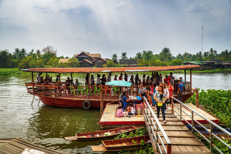 From Bangkok: Local Floating & Railway Market, Dragon Temple