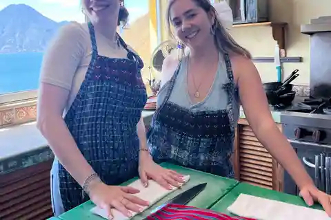 Lake Atitlán: Traditionele kookles met locals