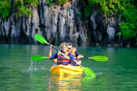 Vanuit Hanoi: 2-daagse Halong Sapphire-cruise en privébalkonDeluxe balkoncabine - tweepersoonsbed/twin - met vervoer