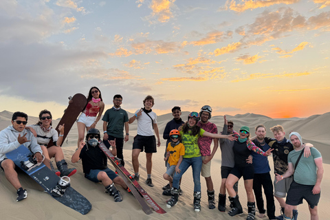 Huacachina: Dune Buggy, Sandboard, Sunset, and Campfire with Cocktails