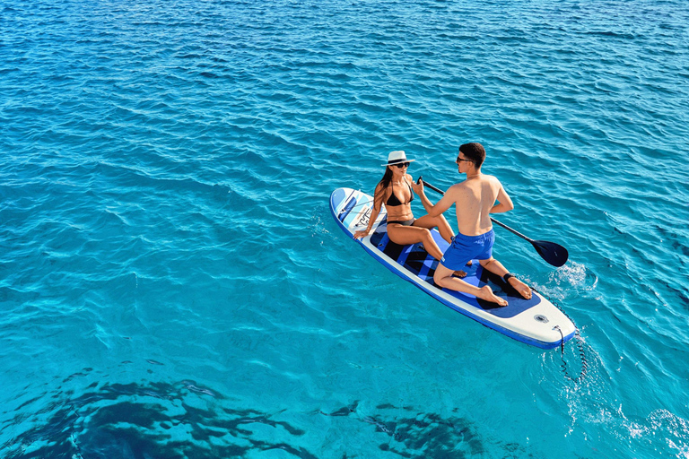 Elafonisi Sunset Catamaran: Snorkel, Paddle & Healthy Meal Elafonisi Cruise with transfer Falasarna - Souda