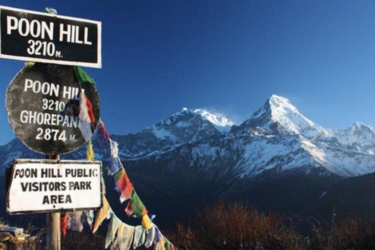 Jedź i odkrywaj: 2-dniowa wędrówka z przewodnikiem Poon Hill z PokharyJedź i odkrywaj: 2-dniowa wędrówka panoramiczna Poon Hill z Pokhary