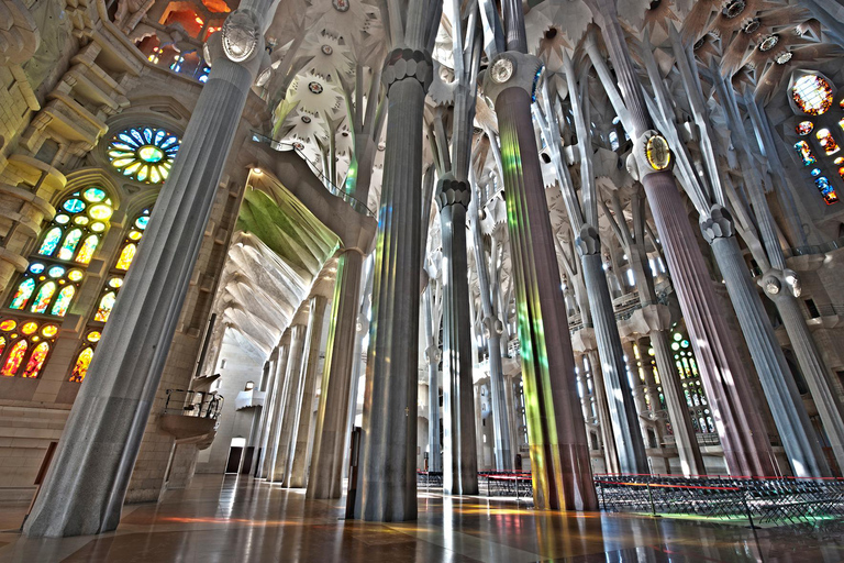 Barcelona in 1 Day: Sagrada Familia & Park Guell with Pickup Barcelona in 1 Day: Tour in Spanish