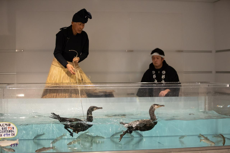 Från Nagoya: Gifu 2-dagars tur med Ukai Museum och Onsen