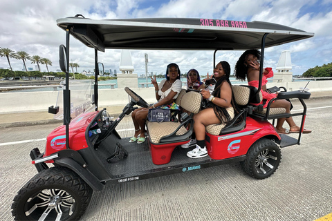 Miami South Beach Private Golf Cart Tour
