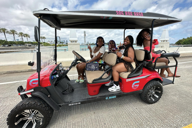 Miami South Beach Private Golf Cart Tour