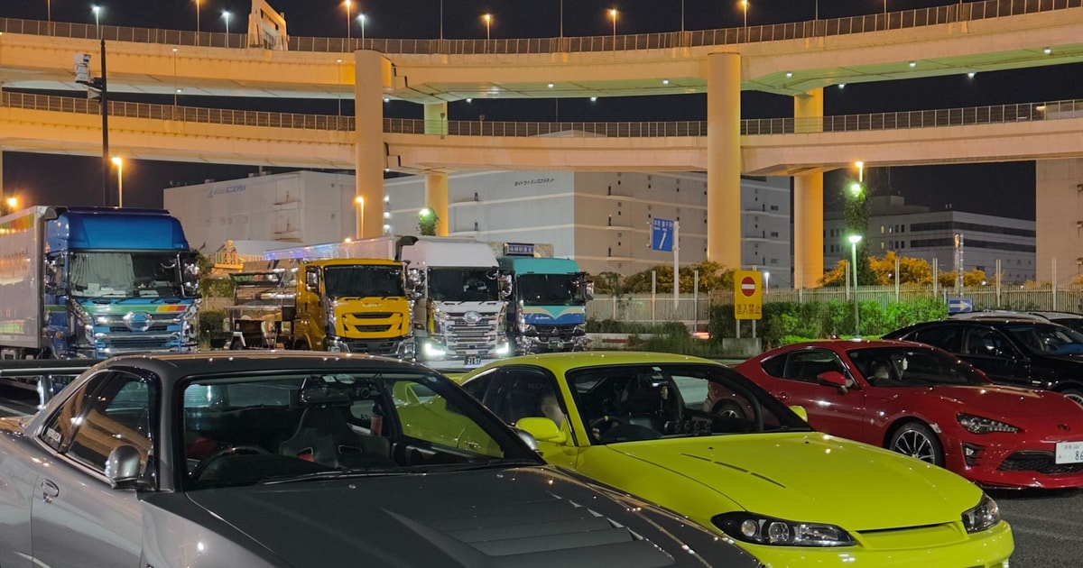 Tokyo: Amazing Daikoku PA JDM Car Meet Tour | GetYourGuide