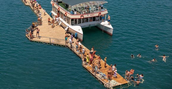 Alanya: Green Canyon Boat Tour with Lunch & Soft Drinks