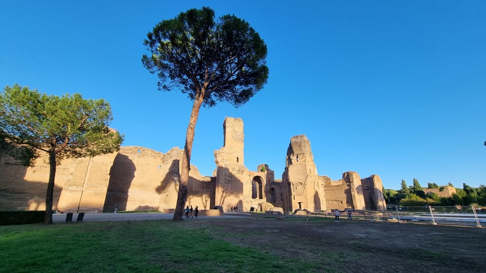 SmallGroup Tour of the Magnificent Caracalla Baths GetYourGuide