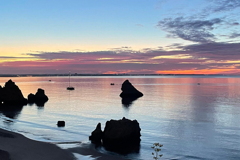 Lagos: Double Kayak Rental at Sunrise