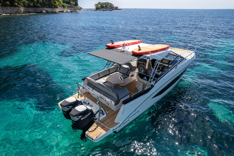 Nice: Luxury Private Boat Tour with Chef & Aperitivo Full Day Cannes & Îles de Lérins