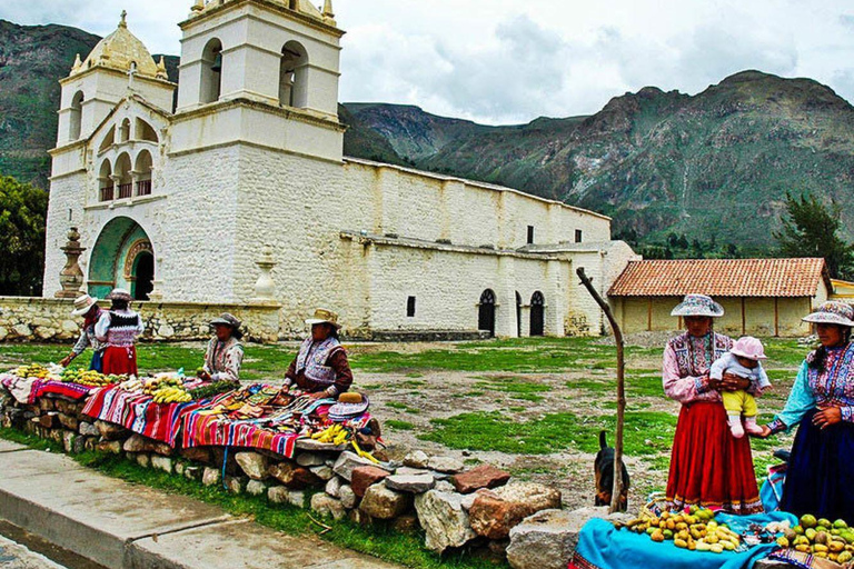 Journée à Colca + transfert à Puno