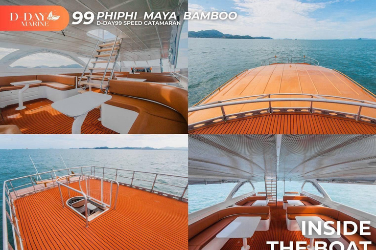 Phuket: Phi Phi, Maya Bay & Bamboo Island by Speed Catamaran