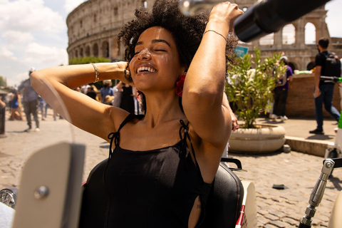 Vespa Sidecar Tour: Rome in a Flash Vespa Sidecar Tour: Express Highlights of Rome