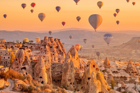 Antalya: Luxury Small-Group Cappadocia Tour with Cave Hotel Tour With Entrance Tickets