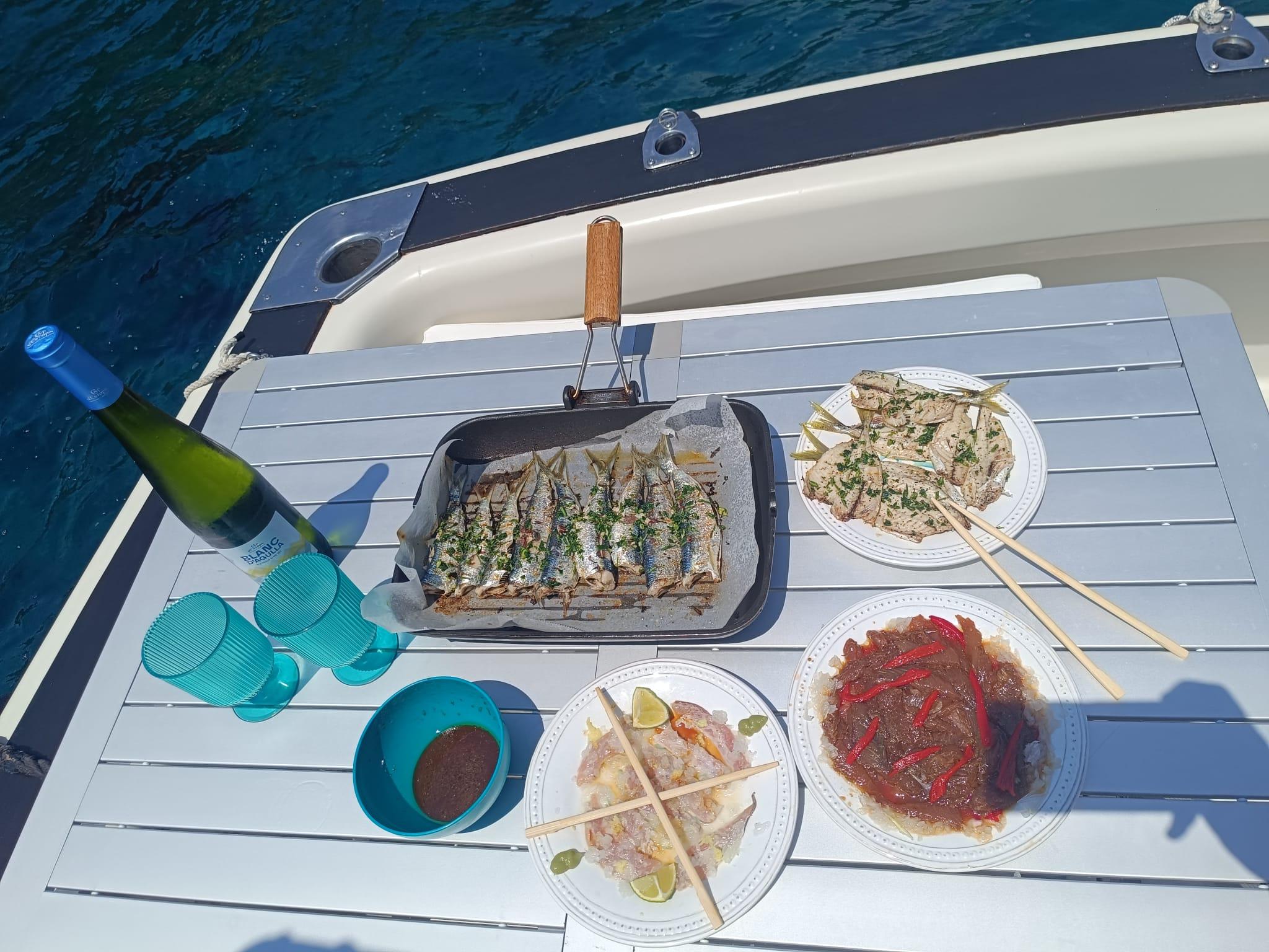 Leichter Angeltag & Verkostung an der Costa Brava