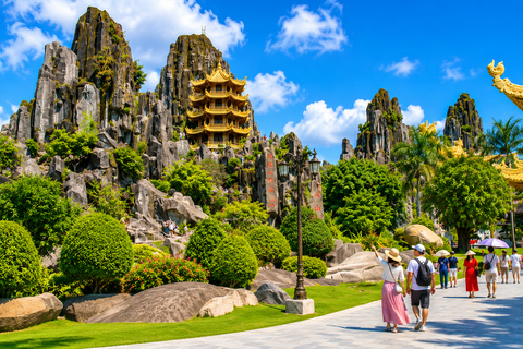Da Nang: Marble Mountains, Basket Boat & Hoi An Private Tour