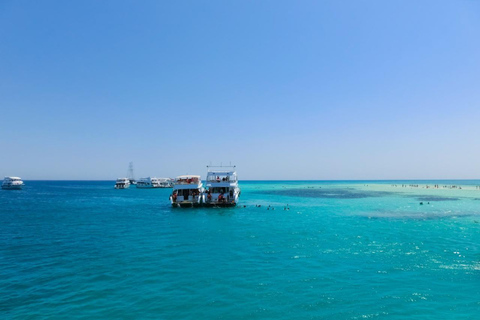 From Sharm: Ras Mohamed, White Island Snorkel & Dive & Lunch 1 Intro Dive Option Beginners & Professional