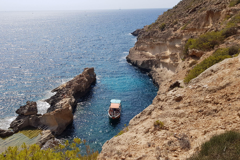 Mallorca: Caves, Cliffs, and Coves Boat Trip Tour with Santa Ponsa Pier Meeting Point 1:45pm