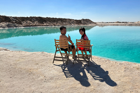 From Cairo: Sulfur &amp; Salt Lake Swim, Safari, Siwa Oasis TourSmall Group Tour from Cairo