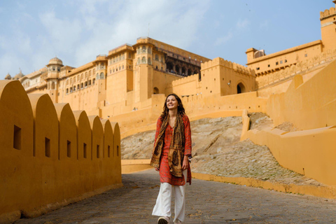 From Delhi: Private Full-Day Jaipur Highlights Tour Ac Car + Guide