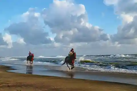 Beach Ride in Rome