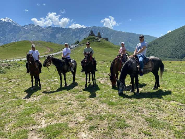 Kazbegi: Horseback Ride to Gergeti Trinity Church (2.5h)