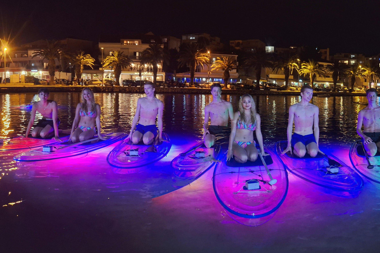 Split: Transparent SUP night Glow tour Split: Transparent Stand Up Paddleboard Night Glow Tour