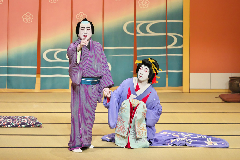 Tokyo: KABUKI, BUNRAKU, etc. presented by National Theatre KABUKI with the Audio Guide in Hatsudai - 1st Class seats
