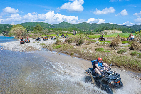 Antalya: Quad & Buggy Safari Adventure w/Zipline Experience Quad Safari -Single Participant