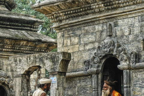 Katmandu: Pashupatinath Open Cremation & Evening Aarati