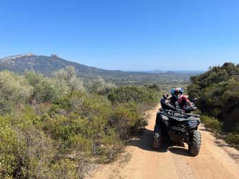 Quad bike excursion: Half day on the Golgo Plateau