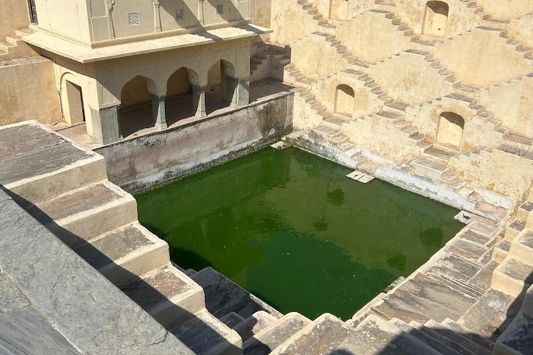 Jaipur: Private Forts, Palaces & Stepwell Tour with Guide Tour by Tuk-Tuks. Guide not included.