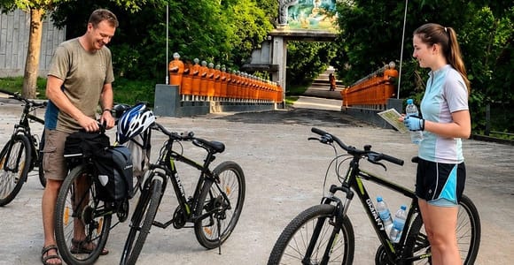 Siem Reap West Baray Embankment Cycling Tour